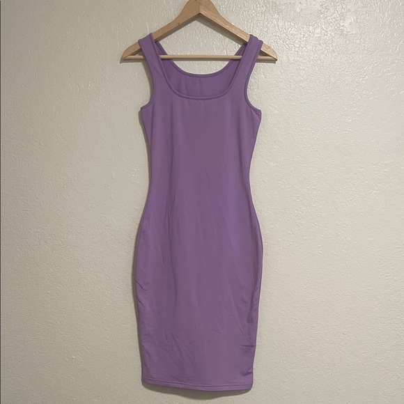 Dresses & Skirts - Purple Sleeveless Bodycon Midi Dress
